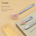 Baby silicone portable bottle cleaning brush travel set storage box