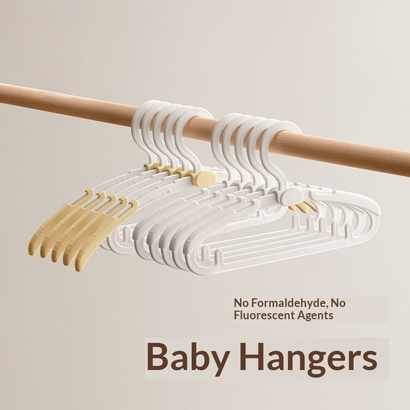 Children's Hanger Newborn Baby Hanging Clothes Support Baby Special Telescopic Children Middle and Older Children Home Drying Rack