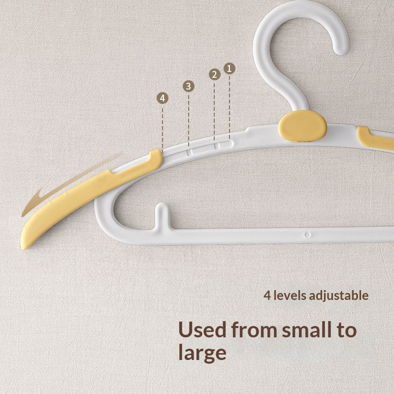 Children's Hanger Newborn Baby Hanging Clothes Support Baby Special Telescopic Children Middle and Older Children Home Drying Rack