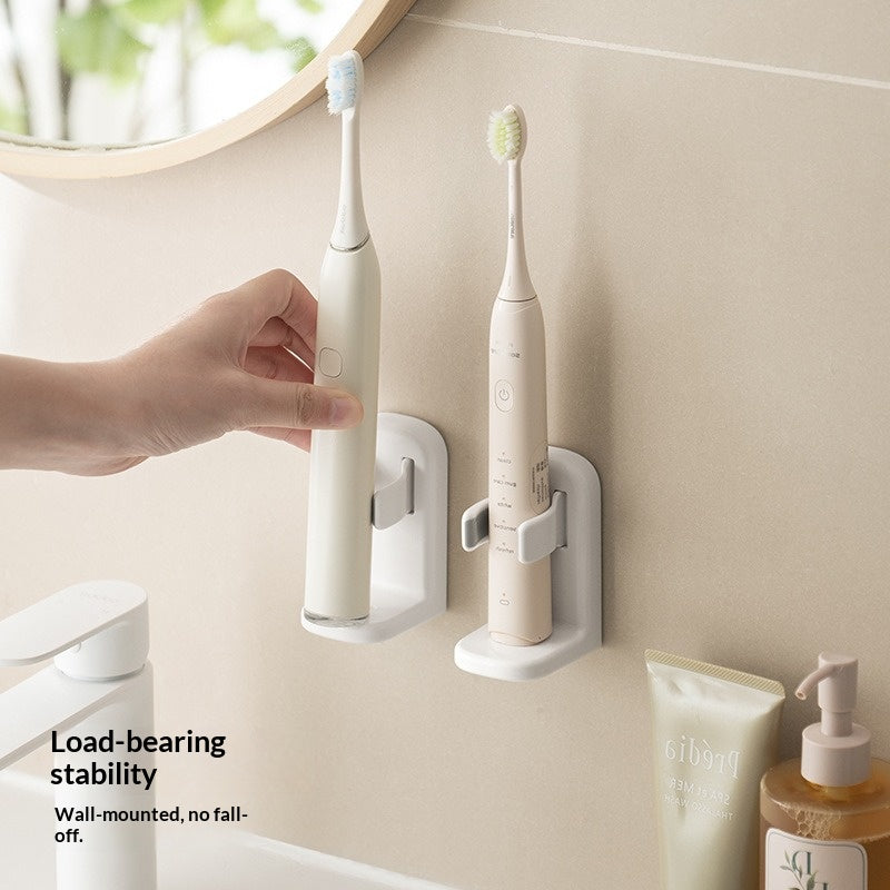 Electric Toothbrush Holder Shelf Toilet No Punching Wall Mounted Toothbrush Storage Holder Tooth Storage Holder