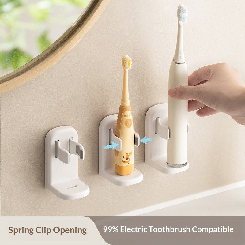 Electric Toothbrush Holder Shelf Toilet No Punching Wall Mounted Toothbrush Storage Holder Tooth Storage Holder