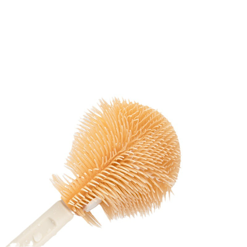Baby silicone portable bottle cleaning brush travel set storage box