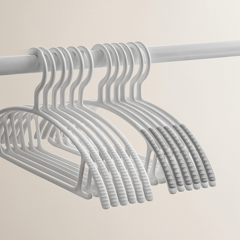 Seamless clothes hanger, clothes drying rack, anti-shoulder corner clothes hanger, household plastic clothes hanger, clothes drying support, hanging hook