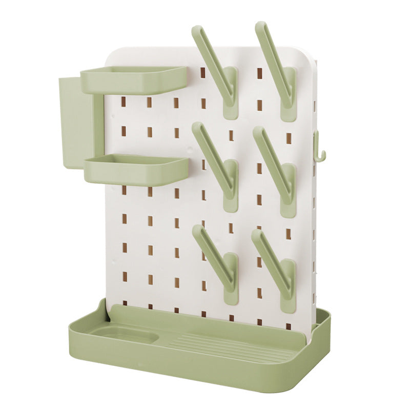 Detachable baby bottle drying rack