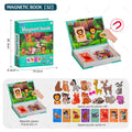 [DIY Educational Magnetic Puzzle Book ],Infant and Toddler Magnetic Stickers,Early education toys and gifts