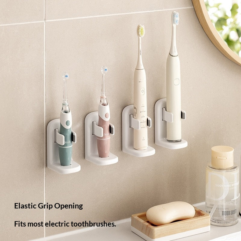 Electric Toothbrush Holder Shelf Toilet No Punching Wall Mounted Toothbrush Storage Holder Tooth Storage Holder