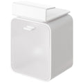 Mirror cabinet storage box hanging under dust belt flip cover cosmetics makeup remover cotton swab bathroom bathroom rack